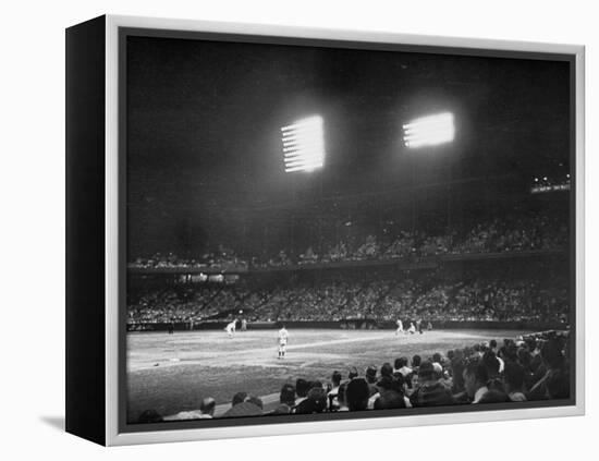St. Louis Browns Game-Peter Stackpole-Framed Premier Image Canvas