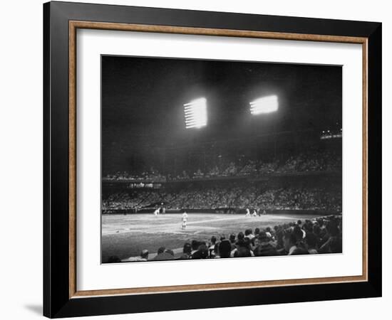 St. Louis Browns Game-Peter Stackpole-Framed Photographic Print