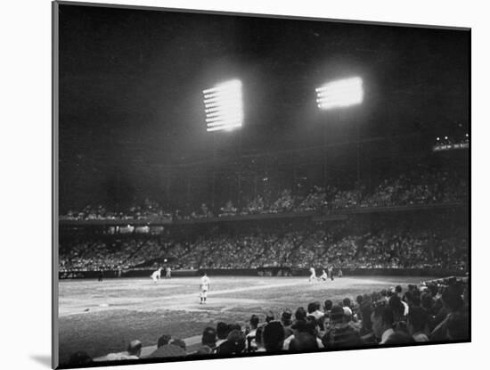 St. Louis Browns Game-Peter Stackpole-Mounted Photographic Print