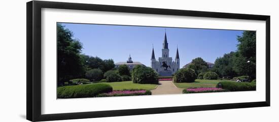 St Louis Cathedral Jackson Square New Orleans La, USA-null-Framed Photographic Print