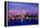 St Louis Gateway Arch at Sunset-Markus Bleichner-Framed Stretched Canvas