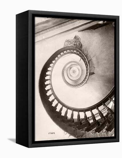 St. Louis Hotel's Winding Staircase-Bettmann-Framed Premier Image Canvas