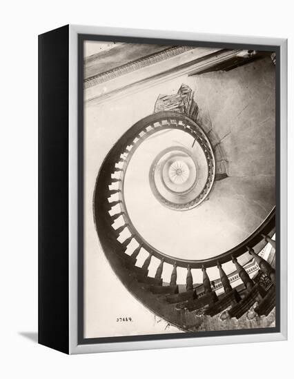 St. Louis Hotel's Winding Staircase-Bettmann-Framed Premier Image Canvas