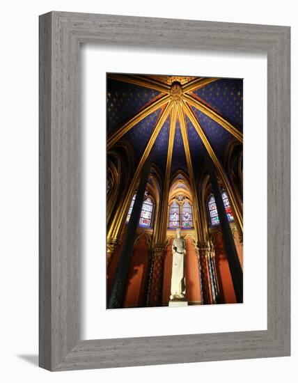 St. Louis Ix Commonly St. Louis, the Holy Chapel, Paris, France, Europe-Godong-Framed Photographic Print