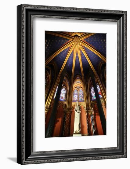 St. Louis Ix Commonly St. Louis, the Holy Chapel, Paris, France, Europe-Godong-Framed Photographic Print