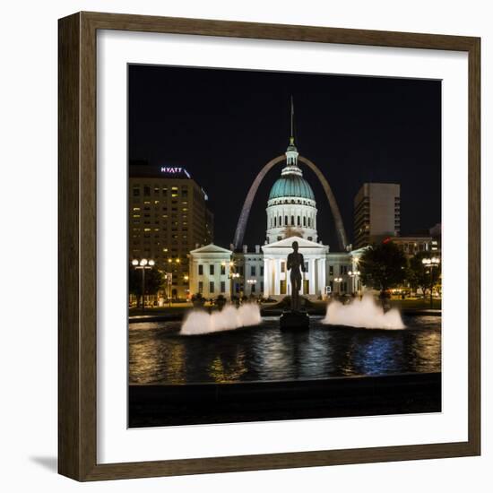 St. Louis Keiner Plaza 2-Galloimages Online-Framed Photographic Print