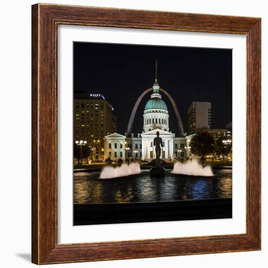 St. Louis Keiner Plaza 2-Galloimages Online-Framed Photographic Print