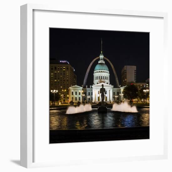 St. Louis Keiner Plaza 2-Galloimages Online-Framed Photographic Print