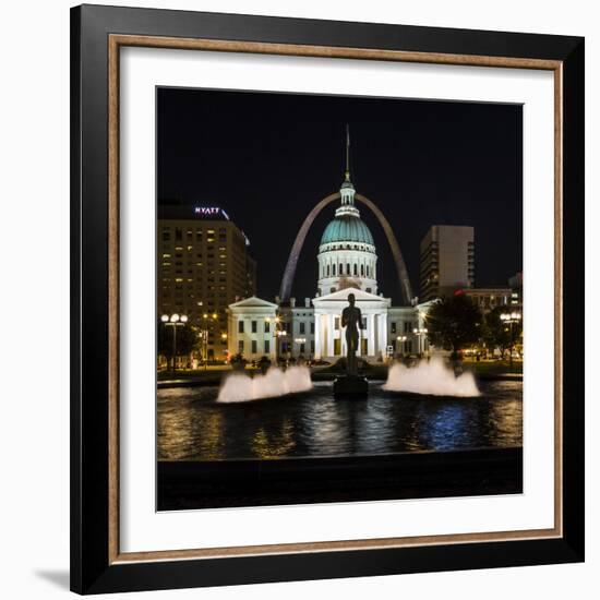 St. Louis Keiner Plaza 2-Galloimages Online-Framed Photographic Print
