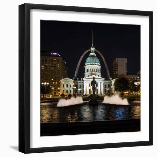 St. Louis Keiner Plaza 2-Galloimages Online-Framed Photographic Print