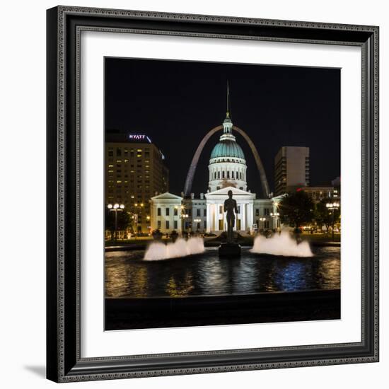 St. Louis Keiner Plaza 2-Galloimages Online-Framed Photographic Print