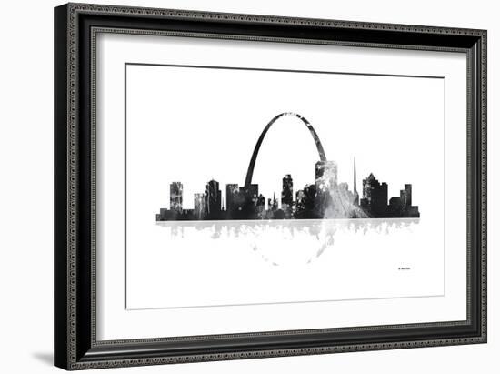 St Louis Missouri Skyline-Marlene Watson-Framed Giclee Print