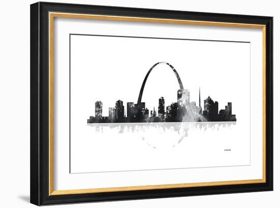 St Louis Missouri Skyline-Marlene Watson-Framed Giclee Print