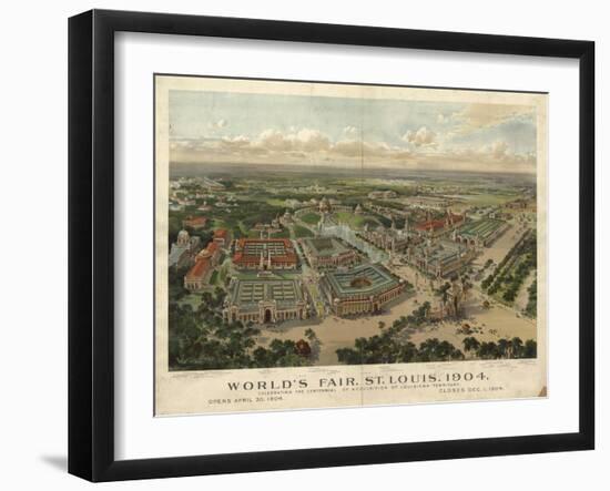 St Louis Worlds Fair-null-Framed Giclee Print