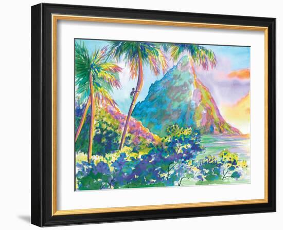 St. Lucia Rainbow Palette-Anne Ormsby-Framed Art Print