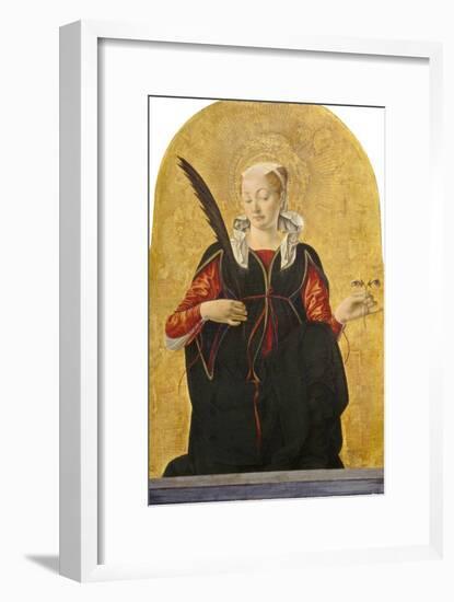 St Lucy, C. 1473- 74-Francesco del Cossa-Framed Giclee Print