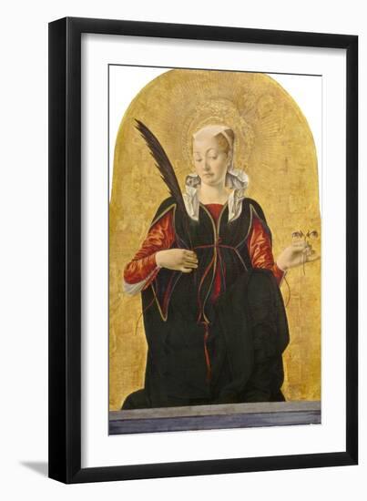 St Lucy, C. 1473- 74-Francesco del Cossa-Framed Giclee Print