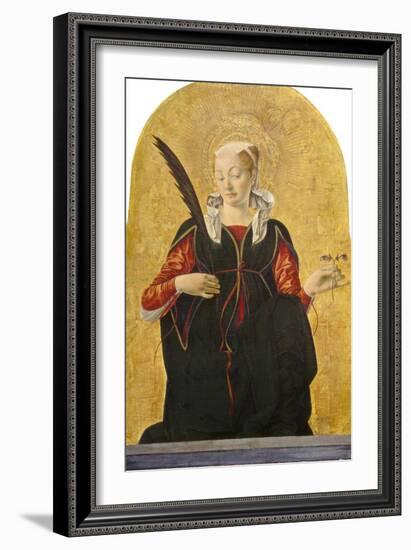 St Lucy, C. 1473- 74-Francesco del Cossa-Framed Giclee Print
