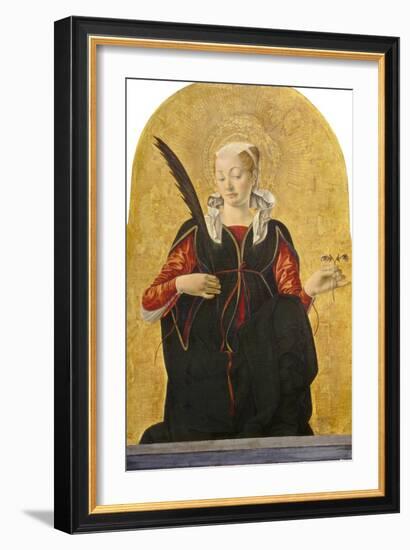 St Lucy, C. 1473- 74-Francesco del Cossa-Framed Giclee Print