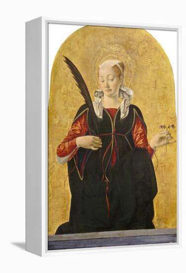 St Lucy, C. 1473- 74-Francesco del Cossa-Framed Premier Image Canvas