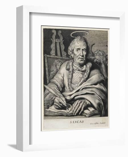 St. Luke-Cornelis Visscher-Framed Giclee Print