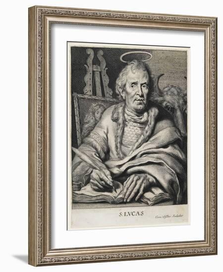 St. Luke-Cornelis Visscher-Framed Giclee Print