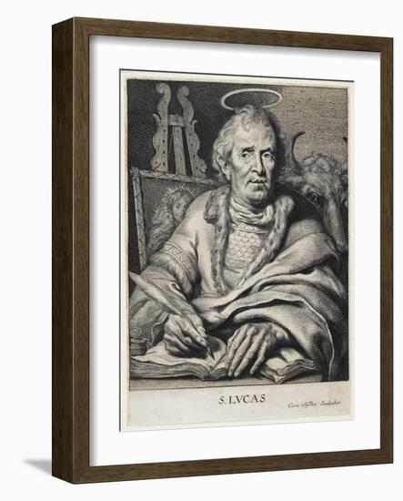 St. Luke-Cornelis Visscher-Framed Giclee Print