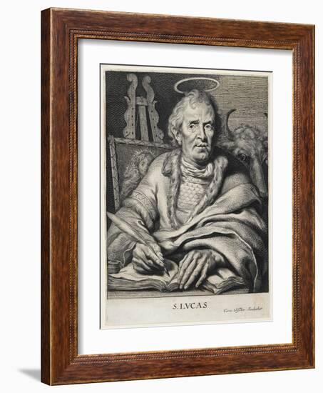 St. Luke-Cornelis Visscher-Framed Giclee Print