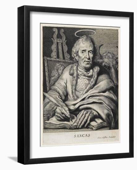 St. Luke-Cornelis Visscher-Framed Giclee Print