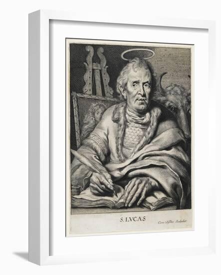 St. Luke-Cornelis Visscher-Framed Giclee Print