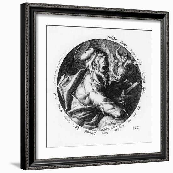 St. Luke-Hendrik Goltzius-Framed Giclee Print