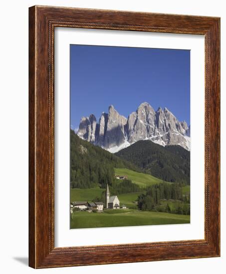 St. Maddalena Church in Val di Funes-Richard Klune-Framed Photographic Print