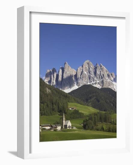 St. Maddalena Church in Val di Funes-Richard Klune-Framed Photographic Print