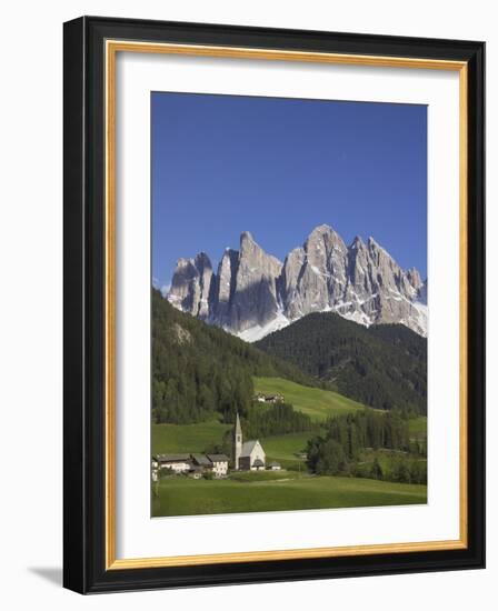 St. Maddalena Church in Val di Funes-Richard Klune-Framed Photographic Print