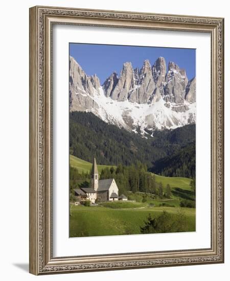 St. Maddalena Church in Val di Funes-Richard Klune-Framed Photographic Print