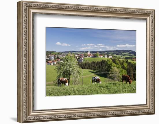 St. Maergen, Spring, Glottertal Valley, Black Forest, Baden Wurttemberg, Germany-Markus Lange-Framed Photographic Print