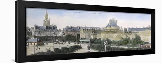 St Malo, from Casino 1905-null-Framed Art Print