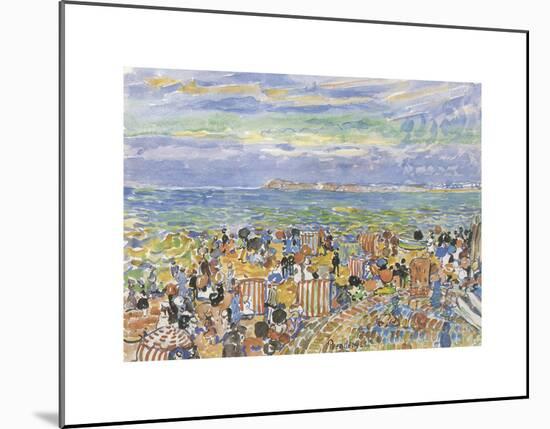 St. Malo No.2-Maurice Prendergast-Mounted Premium Giclee Print