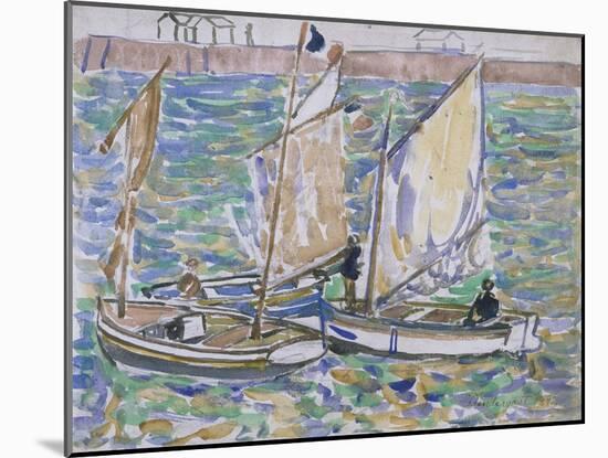St. Malo-Maurice Prendergast-Mounted Giclee Print