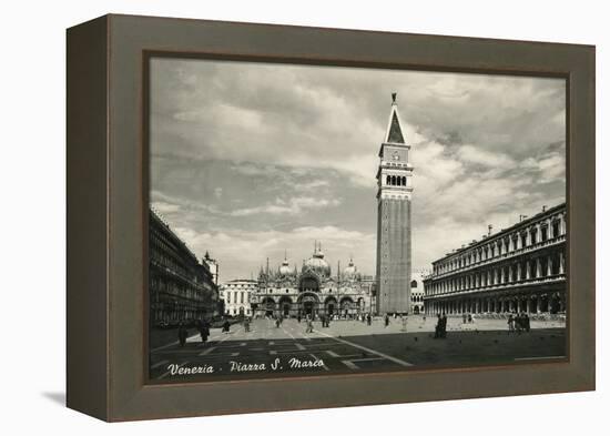 St Marco Square-Alan Paul-Framed Stretched Canvas