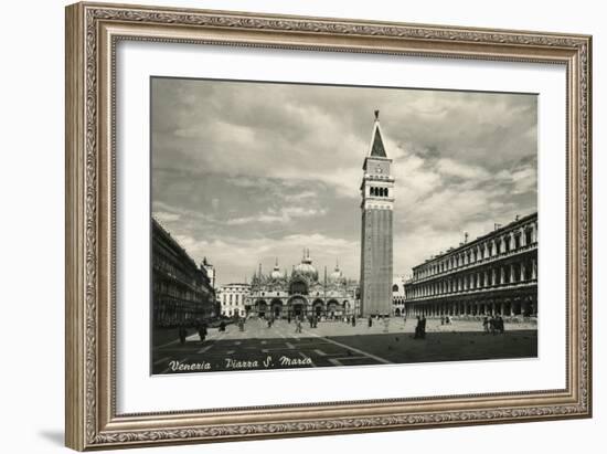 St Marco Square-Alan Paul-Framed Art Print