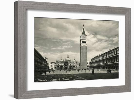 St Marco Square-Alan Paul-Framed Art Print