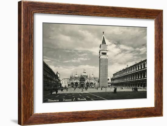 St Marco Square-Alan Paul-Framed Art Print