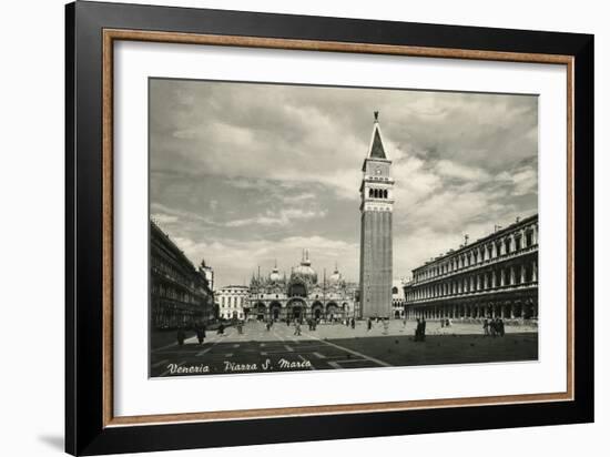 St Marco Square-Alan Paul-Framed Art Print