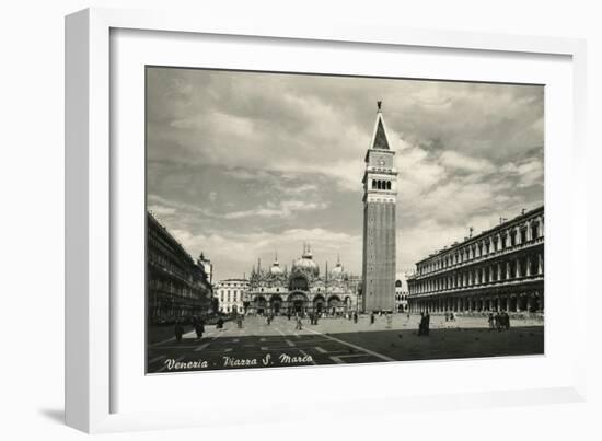 St Marco Square-Alan Paul-Framed Art Print