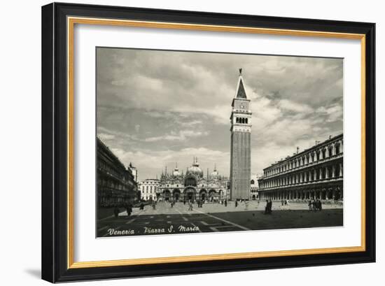 St Marco Square-Alan Paul-Framed Art Print