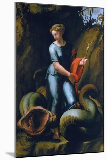 St. Margaret, about 1518-Raphael-Mounted Giclee Print