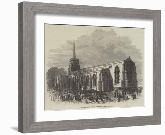 St Margaret's Church, Lowestoft, Lately Restored-Samuel Read-Framed Giclee Print