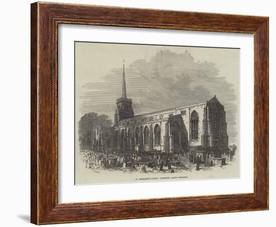 St Margaret's Church, Lowestoft, Lately Restored-Samuel Read-Framed Giclee Print