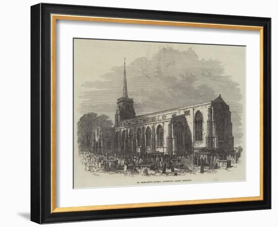 St Margaret's Church, Lowestoft, Lately Restored-Samuel Read-Framed Giclee Print